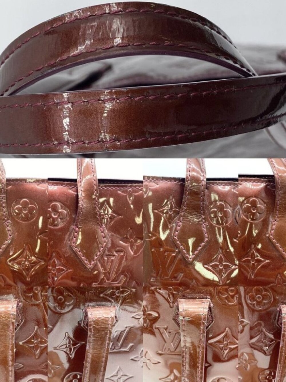 Louis Vuitton Vernis Amarante Willshare MM - Picture 9 of 11